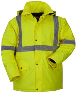 High Visibility Winter Parka Jacket